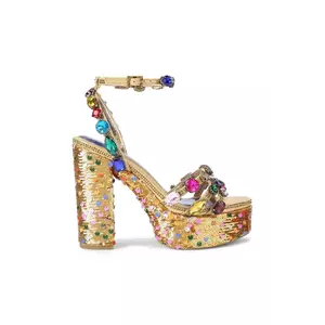 Kurt Geiger London sandale Kensington Jewel Platform imagine