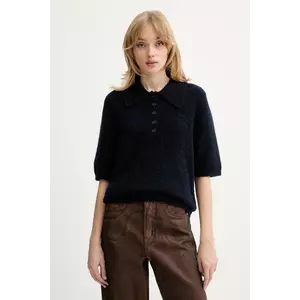 Gestuz pulover din amestec de lână imagine