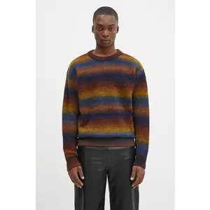 Aries pulover din amestec de lână Boucle Space Dye Knit imagine