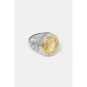 Aries inel cu sigiliu de argint Aries Signet Ring imagine