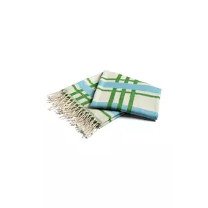 &k amsterdam pătură plano blue 130 x 200 cm imagine