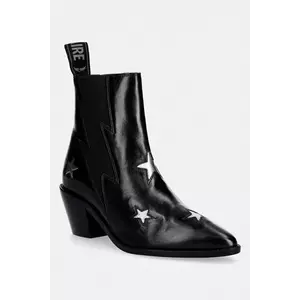 ZADIG&VOLTAIRE ghete chelsea de piele Tyler imagine