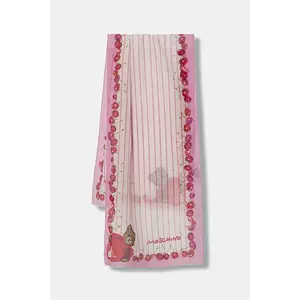 Moschino eșarfă cu mătase imagine