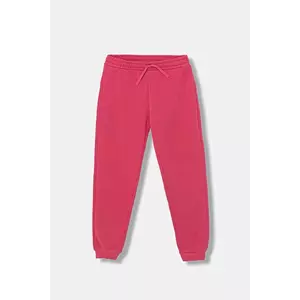 United Colors of Benetton pantaloni de trening din bumbac pentru copii imagine