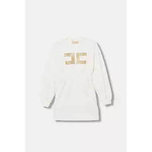 Elisabetta Franchi rochie din bumbac pentru copii imagine