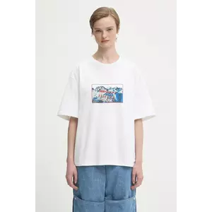 Fiorucci tricou din bumbac Winter Waterskiing Print Boxy imagine