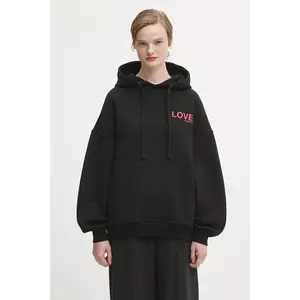 Fiorucci hanorac de bumbac Kissing Angels Love Print Relaxed imagine