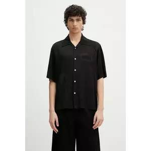 Aries cămașă Ancient Column Satin Viscose Hawaiian Shirt imagine