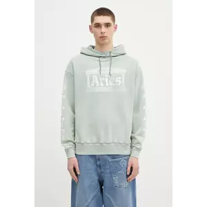 Aries hanorac de bumbac Aged Ancient Column Hoodie imagine