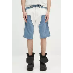 Aries pantaloni scurți jeans Patchwork Western Carpenter Shorts imagine