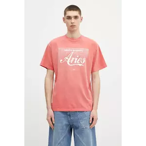 Aries tricou din bumbac Sunbleached Cola SS Tee imagine