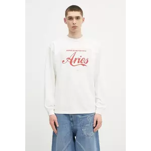 Aries longsleeve din bumbac Faded Cola LS Tee imagine