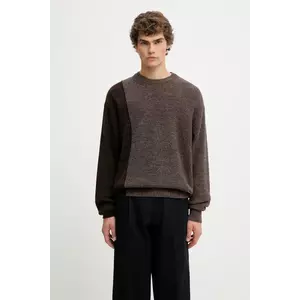 Aries pulover din amestec de lână Fisherman imagine