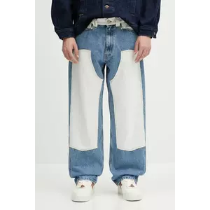 Aries jeans Patchwork Western Carpenter Jeans imagine