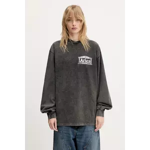 Aries longsleeve din bumbac Aged Ancient Temple LS Tee imagine