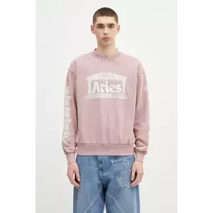 Aries hanorac de bumbac Aged Ancient Column Sweat imagine