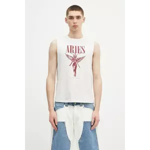 Aries tricou din bumbac Faded Nirvana Muscle Vest imagine