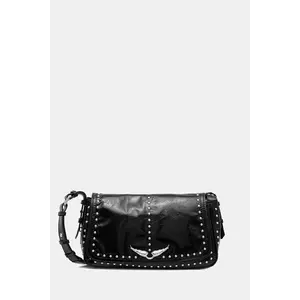 ZADIG&VOLTAIRE geantă de piele LE ZOUZOU VINTAGE PATENT STUDS imagine