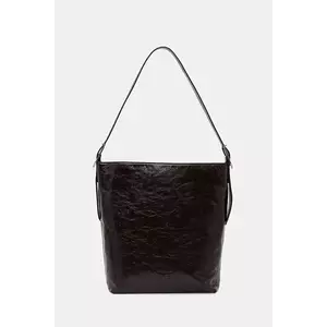 ZADIG&VOLTAIRE geantă de piele JANE HOBO VINTAGE PATENT imagine