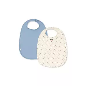 Konges Sløjd salopete pentru bebeluși 2 PACK DINNER BIB 2-pack imagine