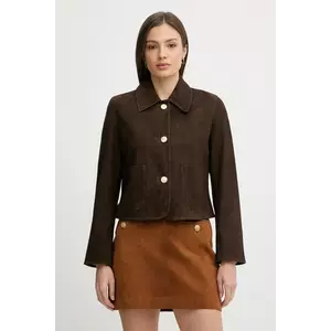 Pedro del Hierro geacă din piele întoarsă imagine