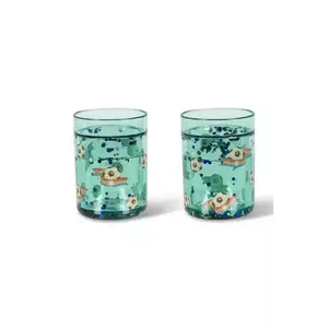 Konges Sløjd cană pentru copii 2 PACK GLITTER CUPS 2-pack imagine