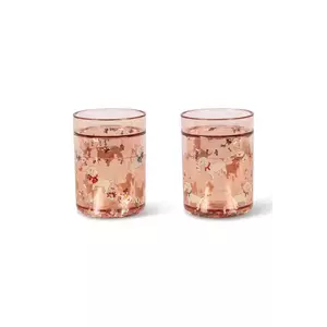 Konges Sløjd cană pentru copii 2 PACK GLITTER CUPS 2-pack imagine