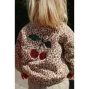 Konges Sløjd geacă bomber pentru copii JUNO PRINTED SEQUIN BOMBER JACKET imagine