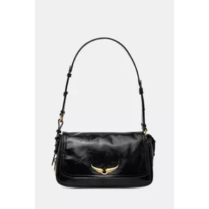 ZADIG&VOLTAIRE geantă de piele LE ZOUZOU VINTAGE PATENT imagine