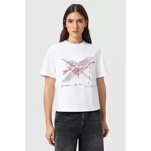 AllSaints tricou din bumbac HEARTACHE imagine