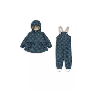 Konges Sløjd pantaloni și jachetă pentru copii RAINY PALME SET GIRL imagine