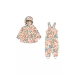 Konges Sløjd pantaloni și jachetă pentru copii RAINY PALME SET GIRL imagine