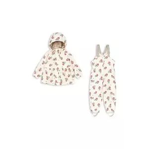 Konges Sløjd pantaloni și jachetă pentru copii RAINY PALME SET GIRL imagine