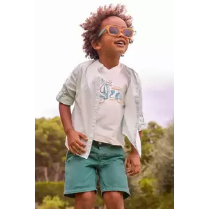 Mayoral pantaloni scurți de in pentru copii imagine