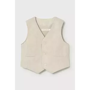 Mayoral vestă pentru copii din amestec de in imagine