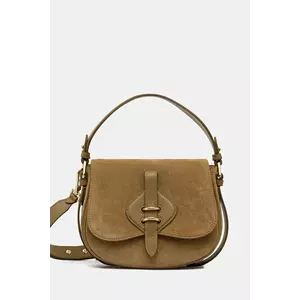 Coccinelle geantă de piele MAVERY SUEDE imagine