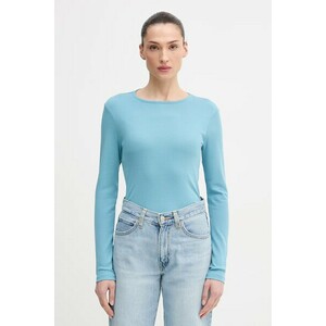 United Colors of Benetton longsleeve din bumbac imagine