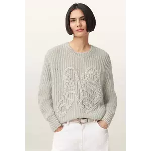 AllSaints pulover din amestec de lână CHAIN imagine