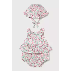 Mayoral Newborn rampers și pălărie pentru bebeluși imagine