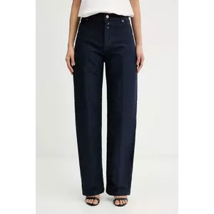 Victoria Beckham pantaloni de bumbac imagine