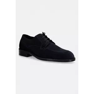 BOSS pantofi de piele intoarsa Tayil imagine