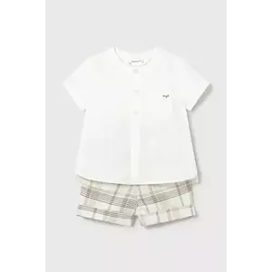 Mayoral Newborn set de lenjerie de pat din in pentru bebeluși imagine