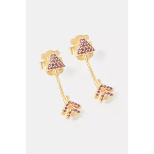 Tous cercei placați cu aur imagine