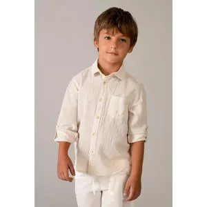 Mayoral cămașă din amestec de in pentru copii imagine