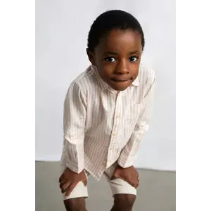 Mayoral cămașă din amestec de in pentru copii imagine