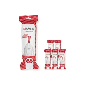 Brabantia saci de gunoi PerfectFit, J, 20-25 L, 6 x 20 szt. imagine