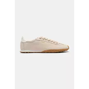 Hoff sneakers din piele întoarsă BRIDGE FL BEIGE imagine