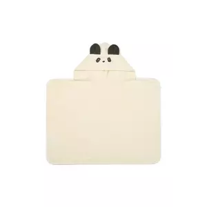 Liewood prosop din bumbac pentru copii Vilas Panda Baby Hooded Towel imagine