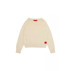 MAX&Co. pulover de bumbac pentru copii MAXK24F KNITWEAR imagine