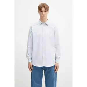 No Problemo cămașă din bumbac No Problemo LS Stripe Shirt imagine